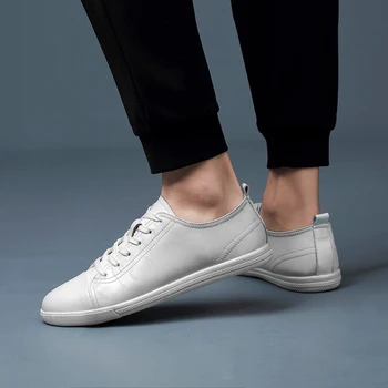 Autumn Fashion Sneakers White Shoes For Men lace up genuine Leather Mens Shoes lace up oxfords Casual Flats Walking Footwear
Autumn Fashion Sneakers White Shoes For Men lace up genuine Leather Mens Shoes lace up oxfords Casual Flats Walking Footwear
