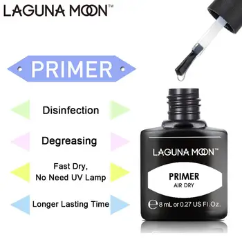 Lagunamoon Quick Air Dry Primer Gel Nail Polish 8ml Soak Off Matt Top UV LED Lamp Base Coat Gellak Lacquer Nail Latex
Lagunamoon Quick Air Dry Primer Gel Nail Polish 8ml Soak Off Matt Top UV LED Lamp Base Coat Gellak Lacquer Nail Latex