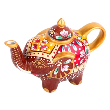 Artvigor Porcelain Hand Painted Multicolor Elephant Shape Travel Fanily Office Coffeepots Teapots Crafts with Gift Box 800ml
Artvigor Porcelain Hand Painted Multicolor Elephant Shape Travel Fanily Office Coffeepots Teapots Crafts with Gift Box 800ml