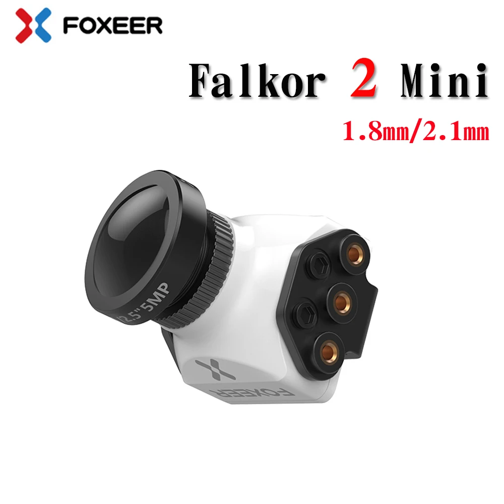 Foxeer Falkor 2 Mini FPV Camera 1200TVL 1.8mm/2.1mm 4:3/16:9 PAL/NTSC Switchable CMOS 1/3 G-WDR for RC Multirotor Racing Drone
Foxeer Falkor 2 Mini FPV Camera 1200TVL 1.8mm/2.1mm 4:3/16:9 PAL/NTSC Switchable CMOS 1/3 G-WDR for RC Multirotor Racing Drone