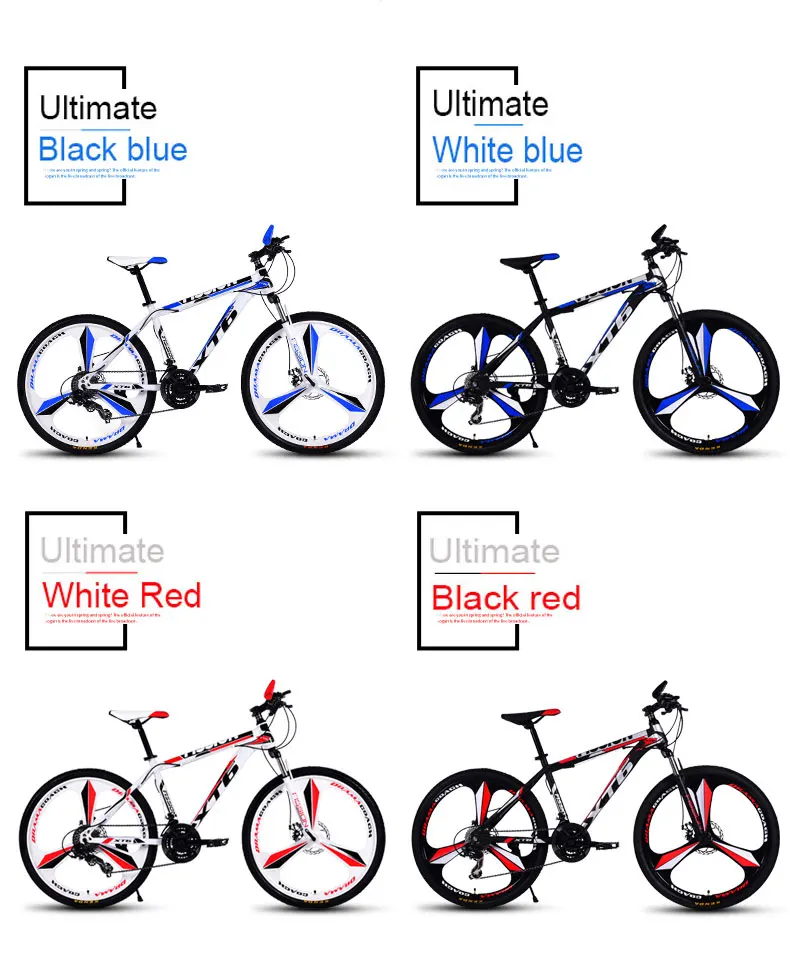 Excellent 24/26 Inch Mountain Bike Speed Double Shock Off-road Racing Student Adult Bicycle Men And Women Three-knife wheel 11 Excellent 24/26 Inch Mountain Bike Speed Double Shock Off-road Racing Student Adult Bicycle Men And Women Three-knife wheel 11