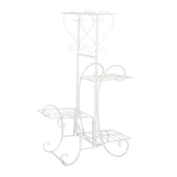 4 Tier Plant Stand Indoor Outdoor Plant Corner Shelf Flower Pot Plant Holder Planters Display Rack (White)
4 Tier Plant Stand Indoor Outdoor Plant Corner Shelf Flower Pot Plant Holder Planters Display Rack (White)