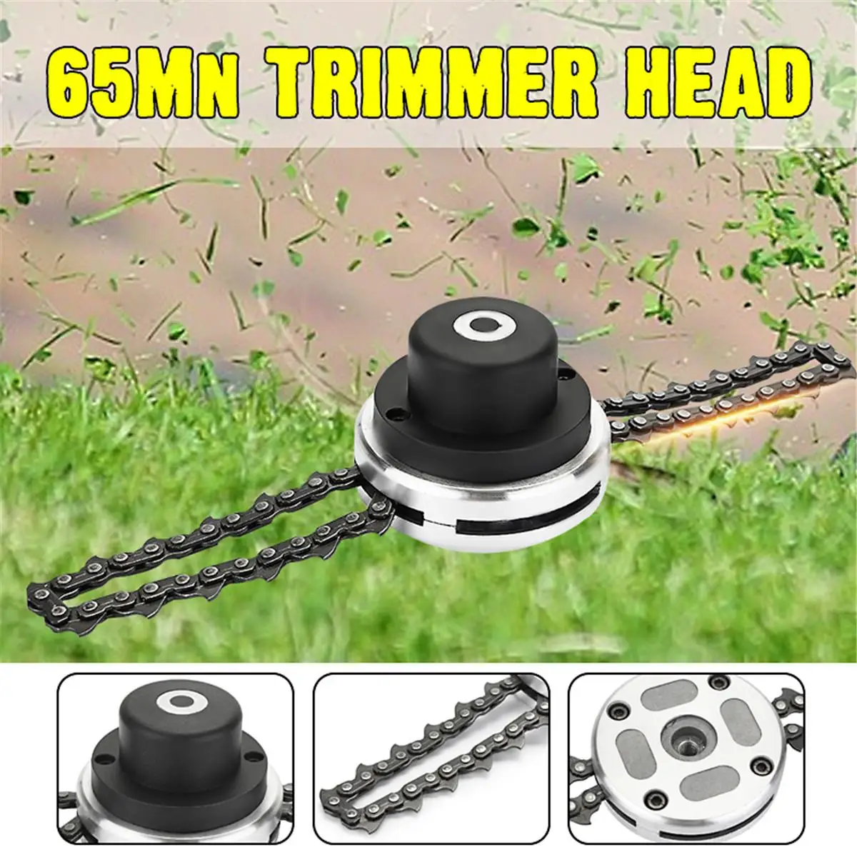 Multi-functional Grass Trimmer Head with Durable Chain Brushcutter Accessories Garden Tools for Lawn Mower M10X1.25LH Gear Box
Multi-functional Grass Trimmer Head with Durable Chain Brushcutter Accessories Garden Tools for Lawn Mower M10X1.25LH Gear Box