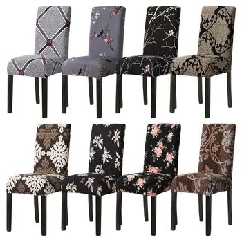 6PCS Spandex Elastic Printing Chair Cover Removable Anti-dirty Seat Case Chair Cover Exaggerated printing For Wedding Home Decor
6PCS Spandex Elastic Printing Chair Cover Removable Anti-dirty Seat Case Chair Cover Exaggerated printing For Wedding Home Decor