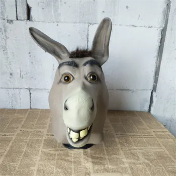 Halloween Mask Latex Realistic Donkey Halloween Decoration Poor Mouth Donkey Ball Halloween Mask Very Scary Funny Horse Head 
Halloween Mask Latex Realistic Donkey Halloween Decoration Poor Mouth Donkey Ball Halloween Mask Very Scary Funny Horse Head