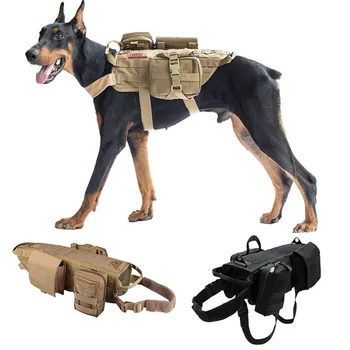 Tactical K9 Dog Vest Military Training Molle Vest Harness Outdoor Hunting Service Patrol Dog Pet Clothes Vest With Pouch Handle
Tactical K9 Dog Vest Military Training Molle Vest Harness Outdoor Hunting Service Patrol Dog Pet Clothes Vest With Pouch Handle