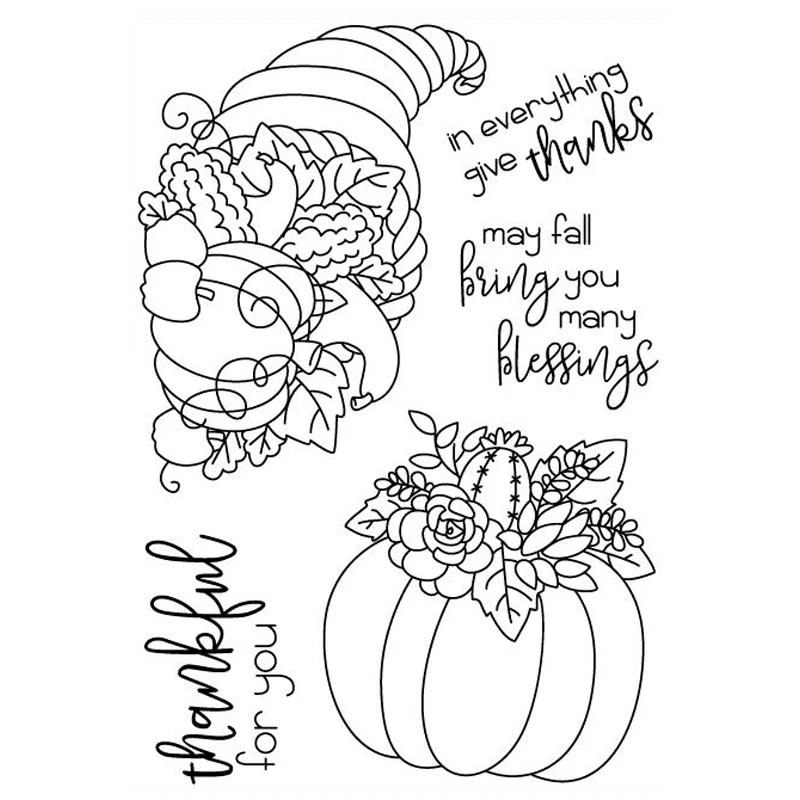 Fall Flourish Transparent Clear Silicone Stamp/Seal for DIY scrapbooking/photo album Decorative clear stamp 
Fall Flourish Transparent Clear Silicone Stamp/Seal for DIY scrapbooking/photo album Decorative clear stamp