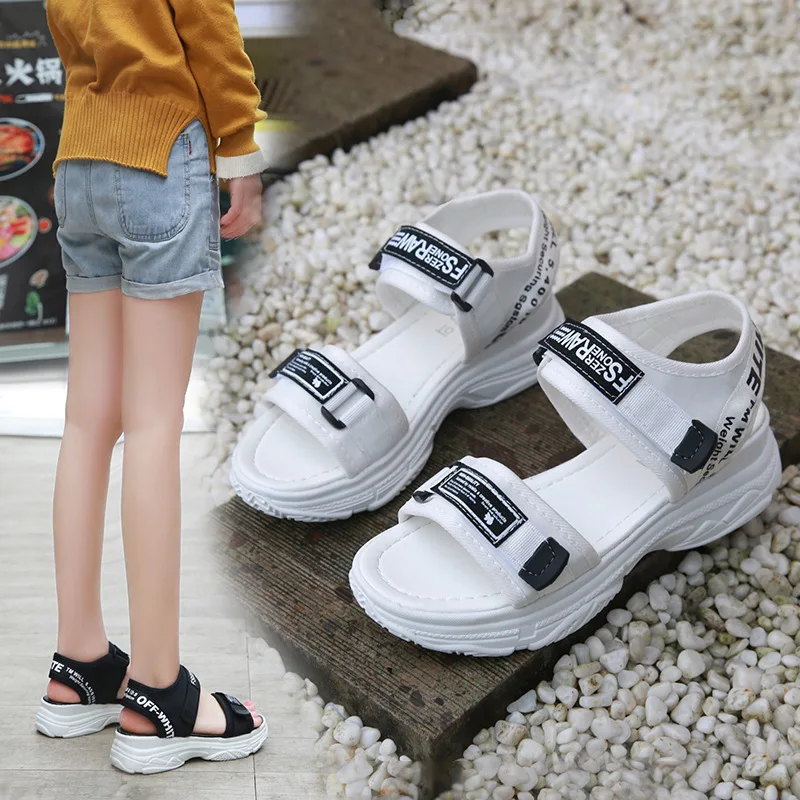 Summer Hot Selling Platform Heel Casual Open Toe Sandals Student Thick Bottomed Velcro Lycra Cloth WOMEN'S Shoes
Summer Hot Selling Platform Heel Casual Open Toe Sandals Student Thick Bottomed Velcro Lycra Cloth WOMEN'S Shoes