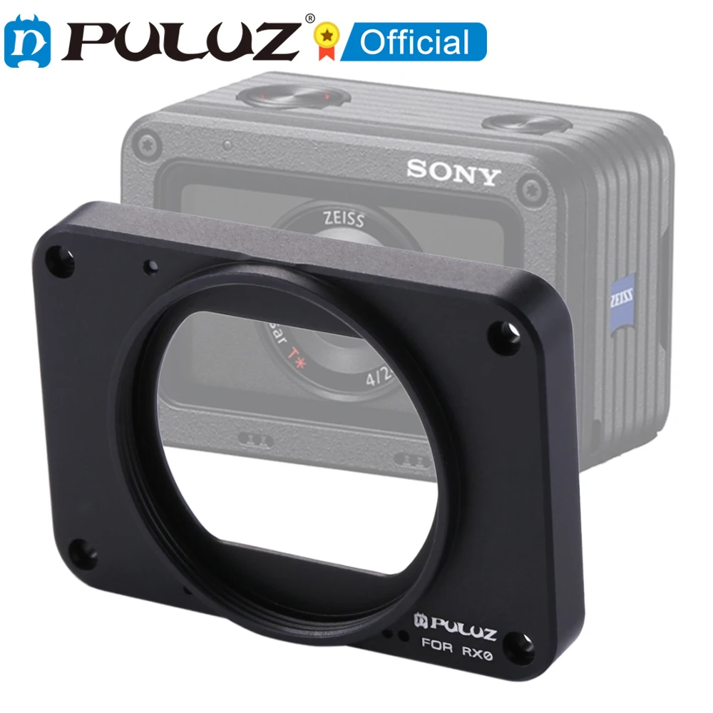 PULUZ Case For Sony RX0 Aluminum Alloy Front Panel+37mm UV Filter Lens+Lens Sunshade+Screws+Screwdrivers Housing For Sony
PULUZ Case For Sony RX0 Aluminum Alloy Front Panel+37mm UV Filter Lens+Lens Sunshade+Screws+Screwdrivers Housing For Sony