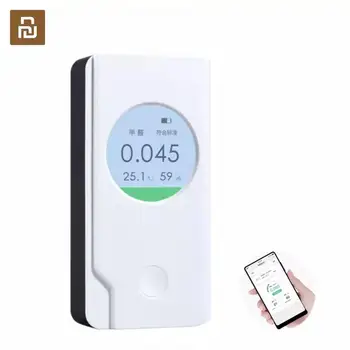 Youpin Miaomiaoce Formaldehyde Detector Rechargeable Excess Remind Temperature & Humidity LCD Display Smart Air Detector
Youpin Miaomiaoce Formaldehyde Detector Rechargeable Excess Remind Temperature & Humidity LCD Display Smart Air Detector