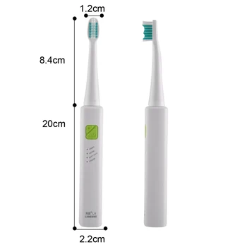 LANSUNG Ul Trasonic Sonic Toothbrushes Rechargeable Tooth Brushes With 4 Pcs Replacement Heads U1
LANSUNG Ul Trasonic Sonic Toothbrushes Rechargeable Tooth Brushes With 4 Pcs Replacement Heads U1