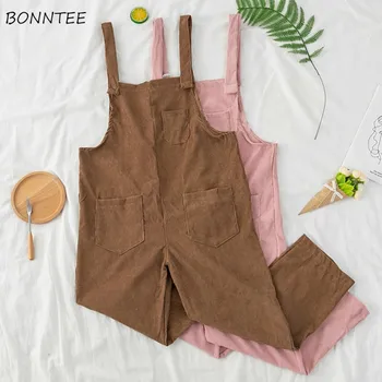 Jumpsuits Women Corduroy Strap Wide Leg Trousers Girl Jumpsuit Womens Preppy Style Harajuku Loose Cute Daily Sweet Chic Vintage
Jumpsuits Women Corduroy Strap Wide Leg Trousers Girl Jumpsuit Womens Preppy Style Harajuku Loose Cute Daily Sweet Chic Vintage