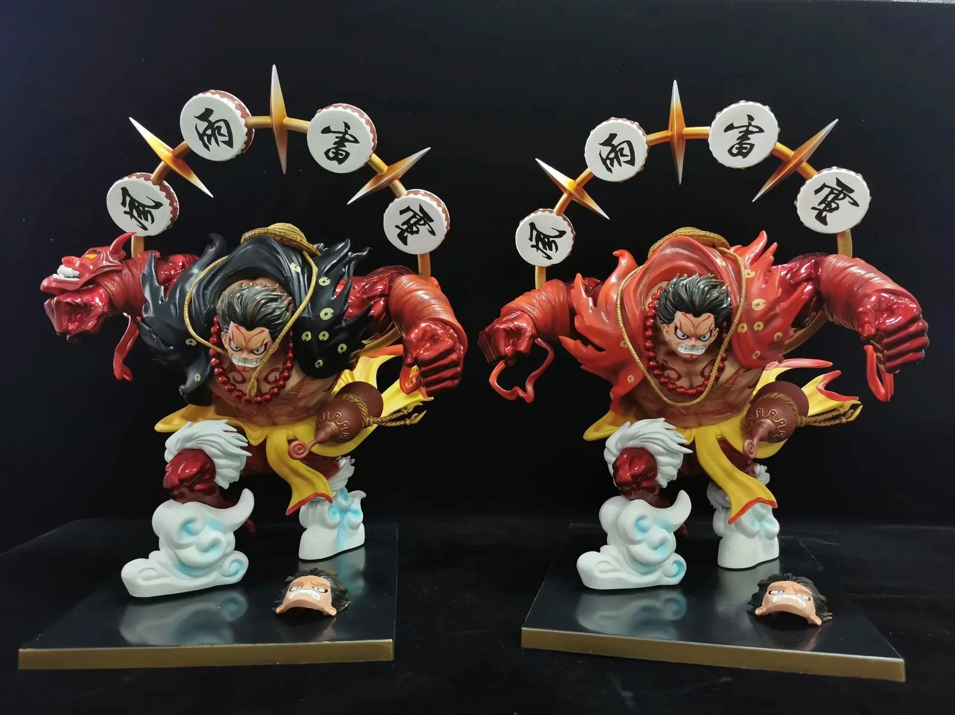 Anime One Piece GK Kabuki Heavenly Master Luffy PVC Action Boxed Ornaments Figure Model Toys 25cm | Игрушки и хобби