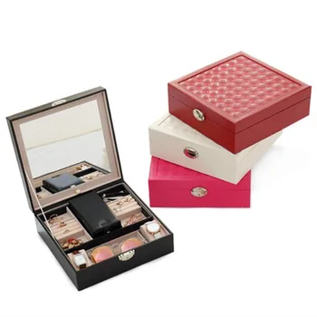 Travel Jewelry Box Storage Organizer Necklace Rings Earrings Organizer Display PU Leather Rectangle Multifunctional Storage Case
Travel Jewelry Box Storage Organizer Necklace Rings Earrings Organizer Display PU Leather Rectangle Multifunctional Storage Case