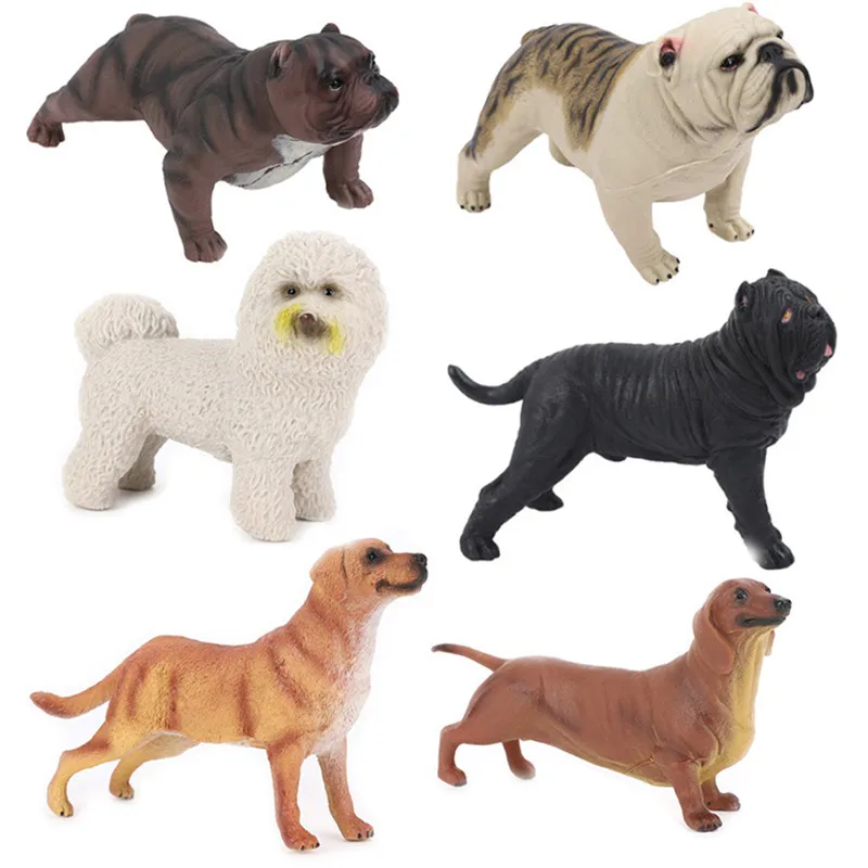 Six simulation model of golden retriever dog soft glue bully dog dachshunds simulation model toys for children
Six simulation model of golden retriever dog soft glue bully dog dachshunds simulation model toys for children