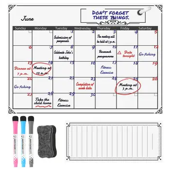 Magnetic Dry Erase Calendar and Magnetic Shopping List Set Reusable Monthly Planner Whiteboard Ideal for Planning Daily Tasks
Magnetic Dry Erase Calendar and Magnetic Shopping List Set Reusable Monthly Planner Whiteboard Ideal for Planning Daily Tasks