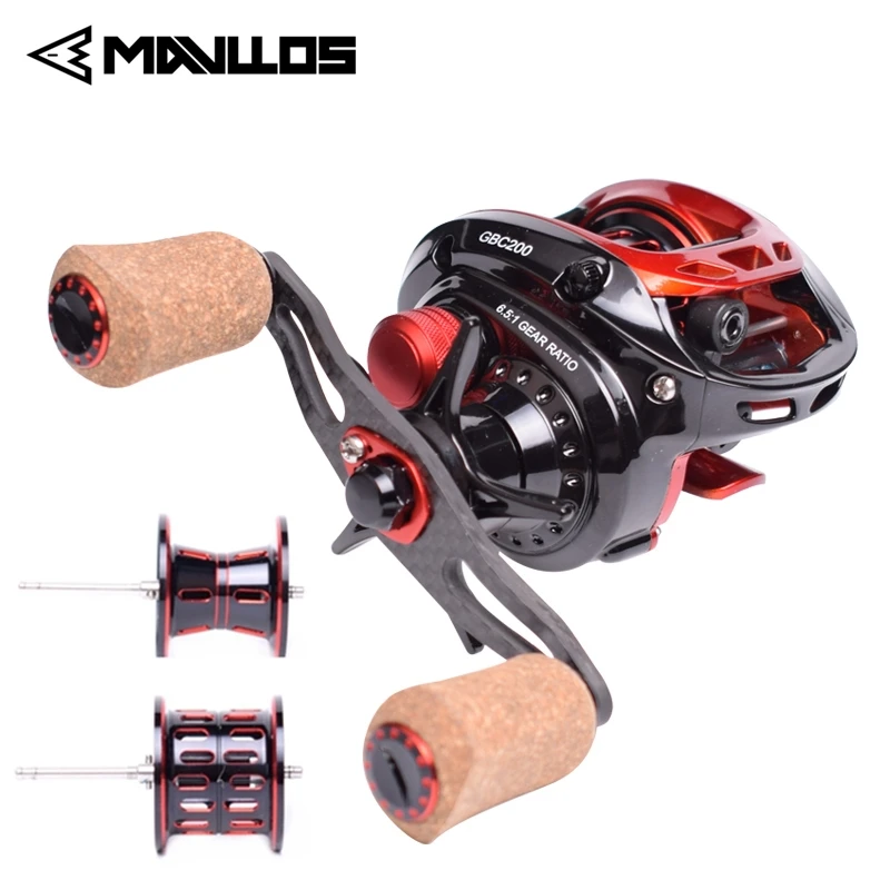 Mavllos 157g 2 Spool 6.5:1 BFS Baitcasting Fishing Reel Right Left Hand Carbon Handle Oak Knob Low Profile Bait Casting Reel
Mavllos 157g 2 Spool 6.5:1 BFS Baitcasting Fishing Reel Right Left Hand Carbon Handle Oak Knob Low Profile Bait Casting Reel