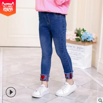 Children's Bottom of Trouser LOVE Jeans New 2019 Autumn/Spring Kids Trousers Girls Pants Denim 2 Colors Size4-14 Jeans ly325
Children's Bottom of Trouser LOVE Jeans New 2019 Autumn/Spring Kids Trousers Girls Pants Denim 2 Colors Size4-14 Jeans ly325