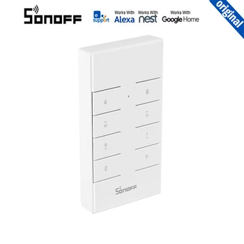 SONOFF RM433 433 Remote Controller Smart Home Multi-purpose Custom, Perfectly Work with All 433 Protocol Device home automation
SONOFF RM433 433 Remote Controller Smart Home Multi-purpose Custom, Perfectly Work with All 433 Protocol Device home automation