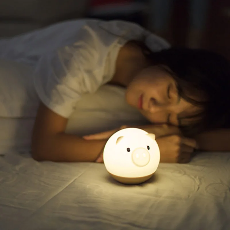 Mischief Pigskin Silicone Night Lamp Charging Infant Baby Feeding Evening for with Sleep Soft Light Timing Adjustable Light Smal
Mischief Pigskin Silicone Night Lamp Charging Infant Baby Feeding Evening for with Sleep Soft Light Timing Adjustable Light Smal
