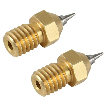 2 Pcs 3D Printer Parts Airbrush Nozzle Adapter Set Airbrush Nozzle Adapter with Nozzles for V6 Hotend 1.75Mm Filament, 0.3Mm & 0
2 Pcs 3D Printer Parts Airbrush Nozzle Adapter Set Airbrush Nozzle Adapter with Nozzles for V6 Hotend 1.75Mm Filament, 0.3Mm & 0