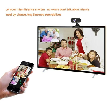 1080P HD Live Broadcasting CMOS Plug And Play Wired Built In Microphone Computer Webcam Wide Angle Optical Lens Video Conference
1080P HD Live Broadcasting CMOS Plug And Play Wired Built In Microphone Computer Webcam Wide Angle Optical Lens Video Conference