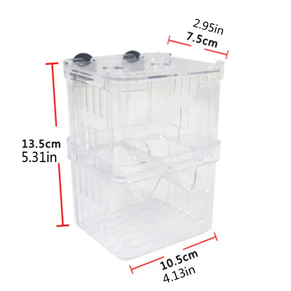 Peacock hatching box double-layer self-floating incubator Juvenile fish breeding acrylic isolation box betta box
Peacock hatching box double-layer self-floating incubator Juvenile fish breeding acrylic isolation box betta box