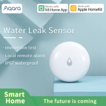 Aqara Water Immersing Sensor IP67 Smart Flood Water Leak Detector Zigbee connection work for Apple HomeKit Mi Home APP
Aqara Water Immersing Sensor IP67 Smart Flood Water Leak Detector Zigbee connection work for Apple HomeKit Mi Home APP
