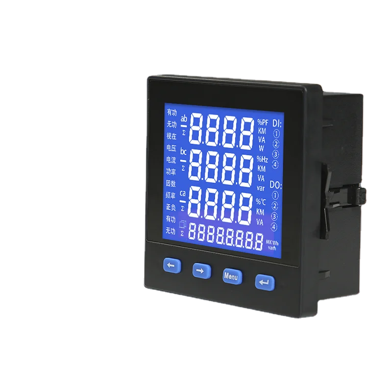 Multifunctional power instrument new short / LCD digital / single three-phase current voltage 485 communication
Multifunctional power instrument new short / LCD digital / single three-phase current voltage 485 communication