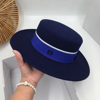 About joker wool hat Sir Women in Europe and the British fashion hat socialite party tide blue flat top hat 
About joker wool hat Sir Women in Europe and the British fashion hat socialite party tide blue flat top hat