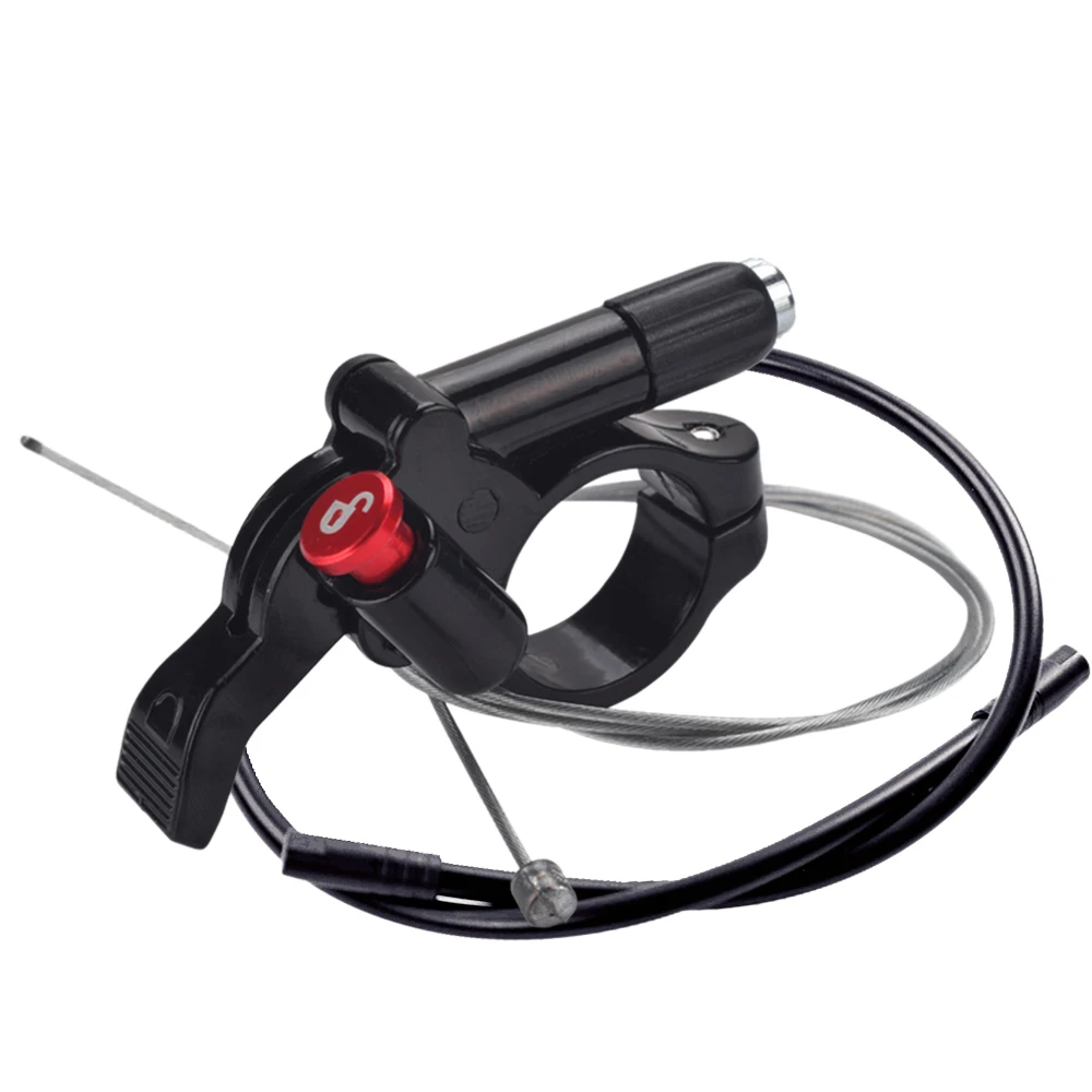 Bike Remote Lockout Lever Fork Lockout Wire Control Lever Aluminum Alloy Mountain Bicycle Fork Lock Control Parts with Cable
Bike Remote Lockout Lever Fork Lockout Wire Control Lever Aluminum Alloy Mountain Bicycle Fork Lock Control Parts with Cable