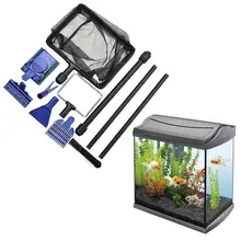 6 In 1 Aquarium Fish Tank Cleaning Tool Set Net Gravel Rake Algae Scraper Grass Fork Sponge Brush Glass Fish Tank Cleaning Tools
6 In 1 Aquarium Fish Tank Cleaning Tool Set Net Gravel Rake Algae Scraper Grass Fork Sponge Brush Glass Fish Tank Cleaning Tools