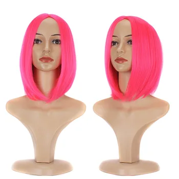 New Bobo Head Middle Length Women's Short Hair Pink Trim Face Red Holiday Party Cos Wig
New Bobo Head Middle Length Women's Short Hair Pink Trim Face Red Holiday Party Cos Wig