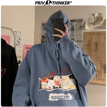 Privathinker Men Woman Carton Print Spring Hoodies Men 2020 Fashion Hooded Sweatshirt Male Streetwear Harajuku Clothing Tops 
Privathinker Men Woman Carton Print Spring Hoodies Men 2020 Fashion Hooded Sweatshirt Male Streetwear Harajuku Clothing Tops