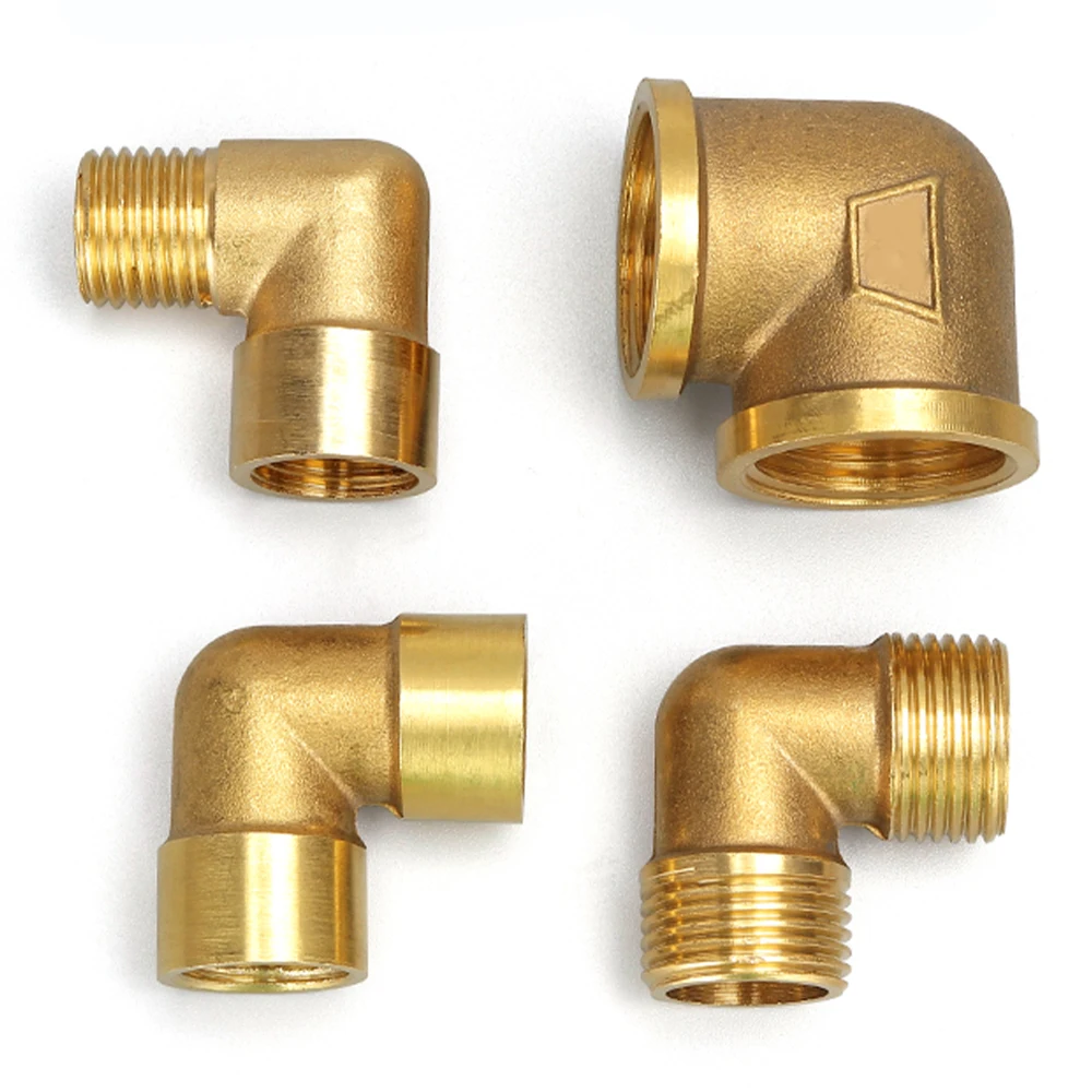 1/8" 1/4" 3/8" 1/2" internal thread external thread 90 degree brass elbow pipe fittings water pipe fittings pneumatic parts
1/8" 1/4" 3/8" 1/2" internal thread external thread 90 degree brass elbow pipe fittings water pipe fittings pneumatic parts