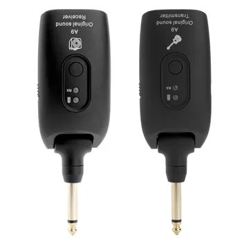 2.4G Wireless Guitar System Electric Guitars Transmitter and Receiver Set Built-in Rechargeable Battery 30M Transmission Range
2.4G Wireless Guitar System Electric Guitars Transmitter and Receiver Set Built-in Rechargeable Battery 30M Transmission Range
