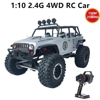Electric RC Climbing Off-Road vehicle 4WD 1:10 Scale 2.4G 25mins Front And Rear Dual Steering Waterproof Remote Control Toy Car
Electric RC Climbing Off-Road vehicle 4WD 1:10 Scale 2.4G 25mins Front And Rear Dual Steering Waterproof Remote Control Toy Car