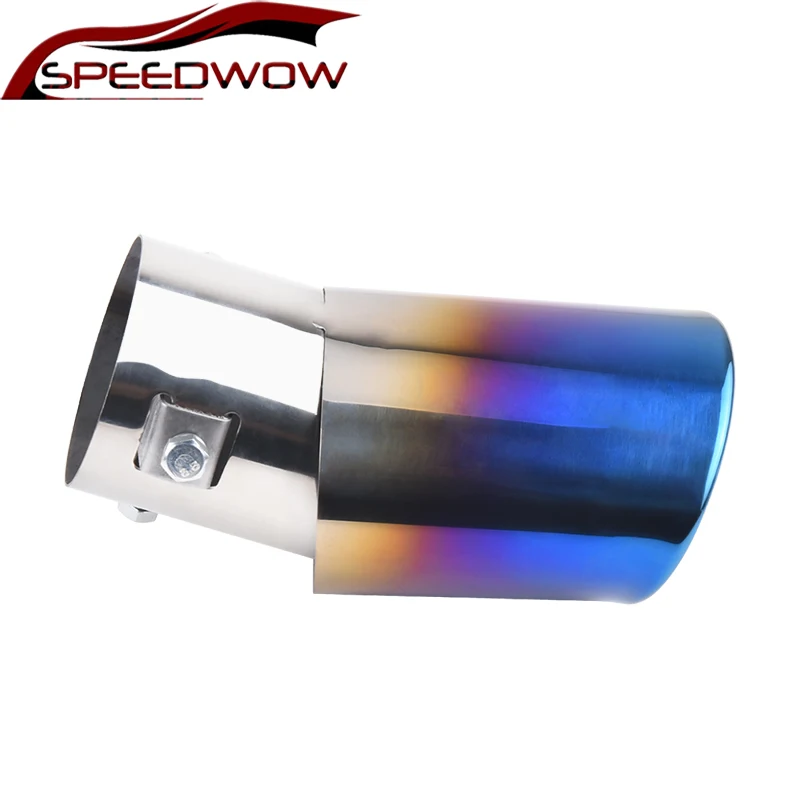SPEEDWOW Round Exhaust Muffler Tips Chrome Exhaust Tail Muffler Tip 1PC Stainless Steel Muffler For Golf 7 Audi A3 Car Exhaust
SPEEDWOW Round Exhaust Muffler Tips Chrome Exhaust Tail Muffler Tip 1PC Stainless Steel Muffler For Golf 7 Audi A3 Car Exhaust