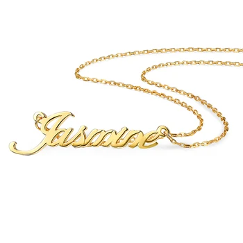 NEW Rose Gold Silver Color Stainless Steel Name Necklace Customized Gold Sweater Pendant Necklaces English Personalized Jewelry
NEW Rose Gold Silver Color Stainless Steel Name Necklace Customized Gold Sweater Pendant Necklaces English Personalized Jewelry