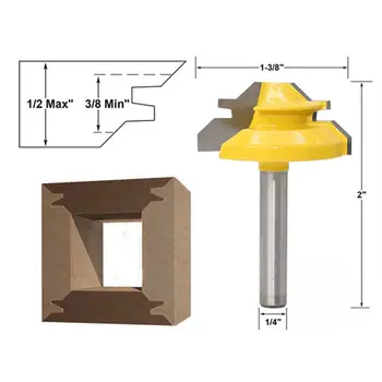 Cutter Router Bit Cutting Coating Edges Woodworking Furniture Materials Drawer Making Power Milling Tools
Cutter Router Bit Cutting Coating Edges Woodworking Furniture Materials Drawer Making Power Milling Tools