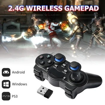 2.4 G Controller Gamepad Android Wireless Joystick Joypad with OTG Converter For PS3/Smart Phone For Tablet PC Smart TV Box
2.4 G Controller Gamepad Android Wireless Joystick Joypad with OTG Converter For PS3/Smart Phone For Tablet PC Smart TV Box