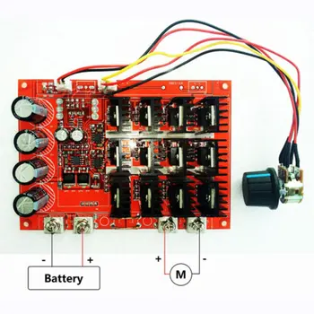Creative 10-50V 60A DC Motor Speed Control PWM HHO RC Controller 12V 24V 48V 3000W MAX
Creative 10-50V 60A DC Motor Speed Control PWM HHO RC Controller 12V 24V 48V 3000W MAX