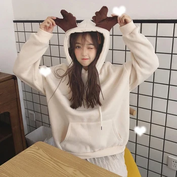 Red 2020 Christmas Hoodies Women Autumn Winter Hoodies Thick Fleece Chic Hooded Sweatshirts Female Casual Pullovers Outerwear
Red 2020 Christmas Hoodies Women Autumn Winter Hoodies Thick Fleece Chic Hooded Sweatshirts Female Casual Pullovers Outerwear