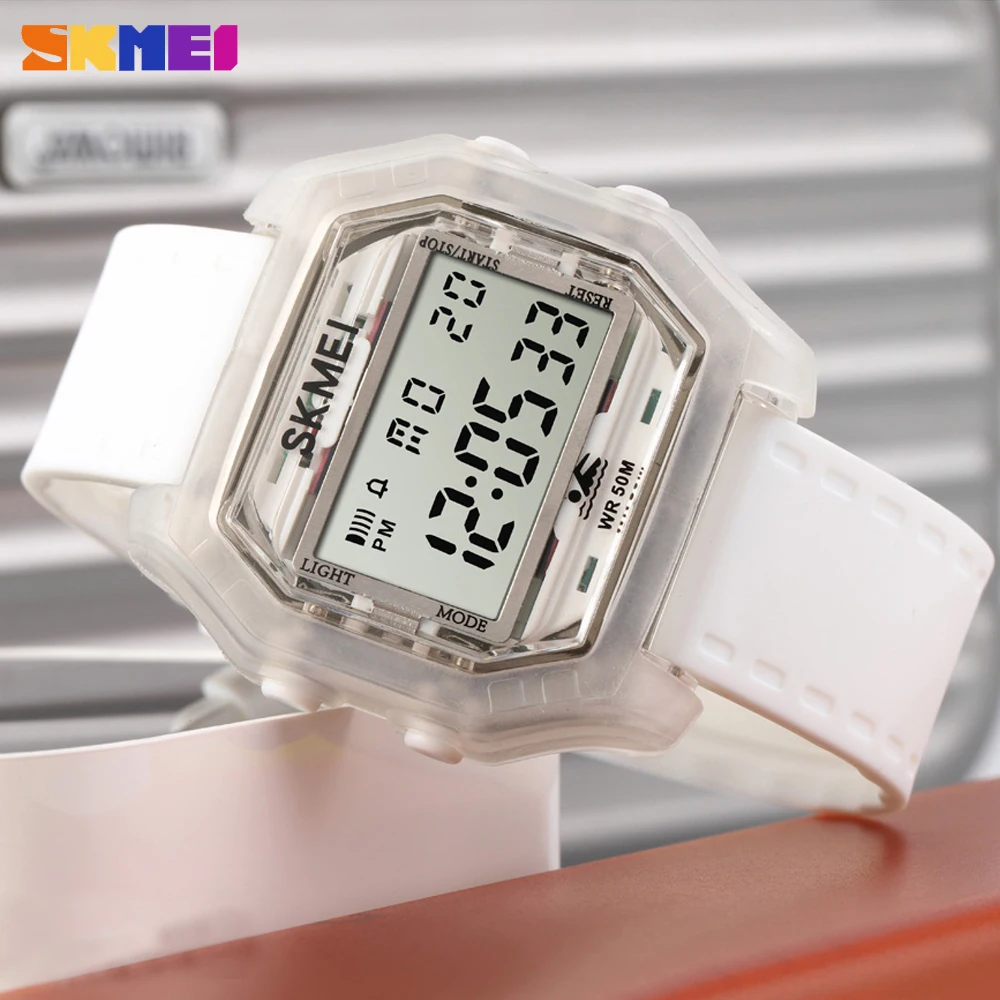 SKMEI Luxury Digital Mens Watches Outdoor Sport Chrono Alarm Clock Waterproof Electronic Male Women Wristwatches Reloj Hombre
SKMEI Luxury Digital Mens Watches Outdoor Sport Chrono Alarm Clock Waterproof Electronic Male Women Wristwatches Reloj Hombre