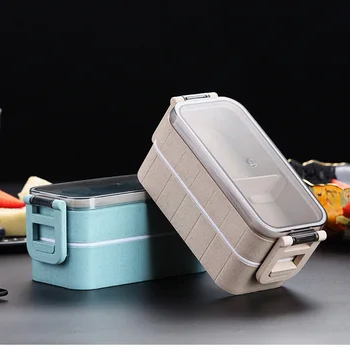 Lunch Box Bento Box for Student Worker Picnic Double-layer Microwave Heating lunch container Leak-proof Food Storage Container
Lunch Box Bento Box for Student Worker Picnic Double-layer Microwave Heating lunch container Leak-proof Food Storage Container
