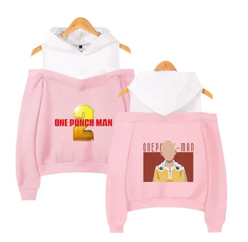 Japan Anime One Punch Man Women Hoodies Sweatshirts Harajuku Long Sleeve Sexy Off Shoulder Fleece Hooded Jacket Female Plus Size
Japan Anime One Punch Man Women Hoodies Sweatshirts Harajuku Long Sleeve Sexy Off Shoulder Fleece Hooded Jacket Female Plus Size