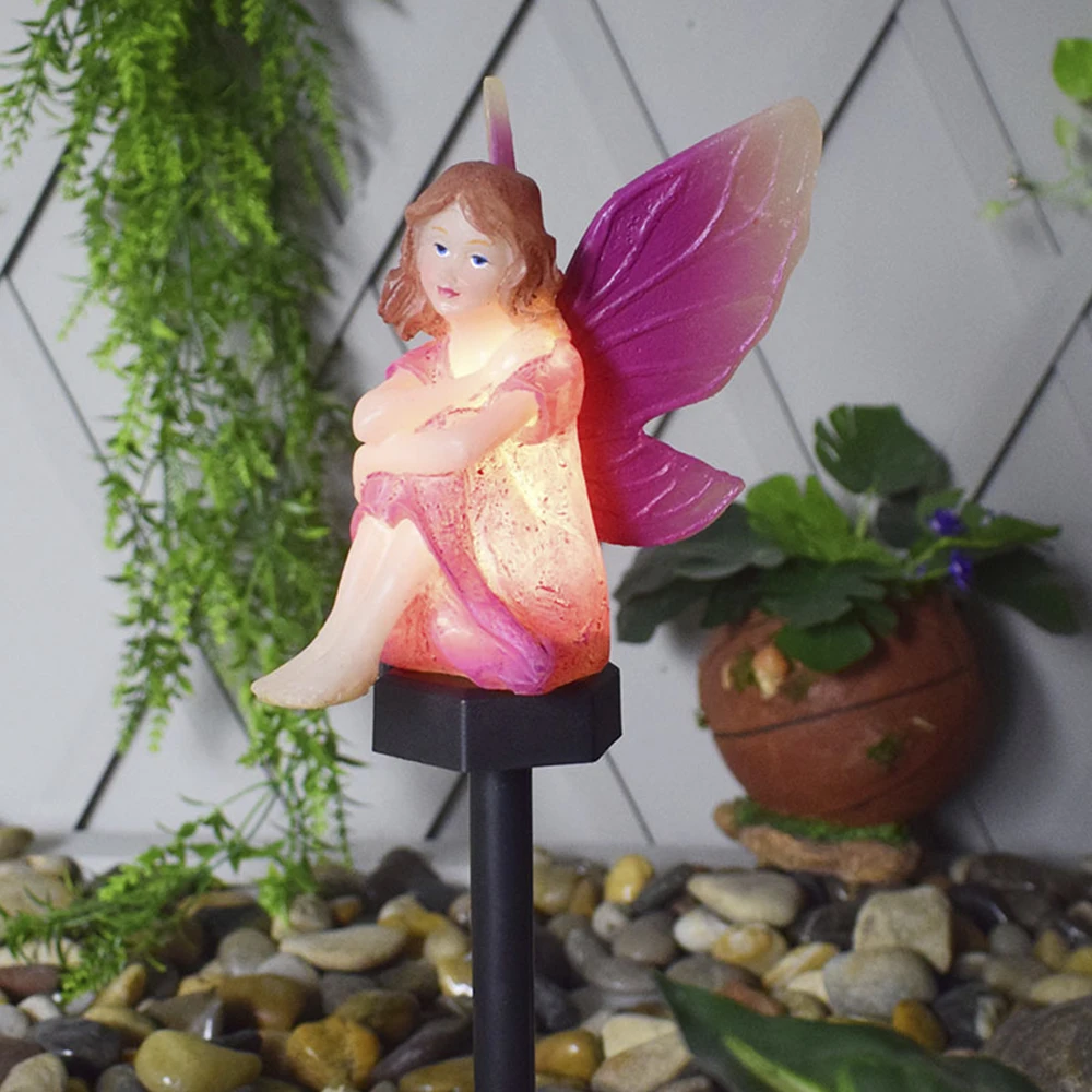 LED Solar sensor Lamp Solar Powered Garden LED Lights Fairy Pixie Angel Lawn Courtyards Landscape Light Waterproof Outdoor Light
LED Solar sensor Lamp Solar Powered Garden LED Lights Fairy Pixie Angel Lawn Courtyards Landscape Light Waterproof Outdoor Light