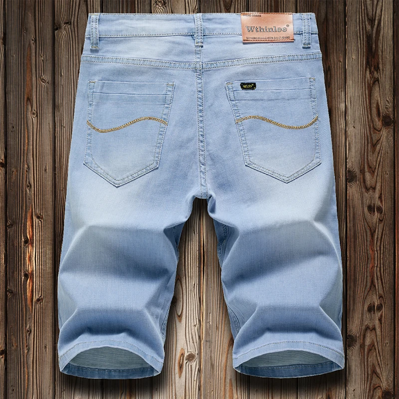 High Quality Men'S Denim Shorts Summer New Business Casual Fashion Trend Loose Straight-Leg Jeans Male Brand Five-Point Pants
High Quality Men'S Denim Shorts Summer New Business Casual Fashion Trend Loose Straight-Leg Jeans Male Brand Five-Point Pants