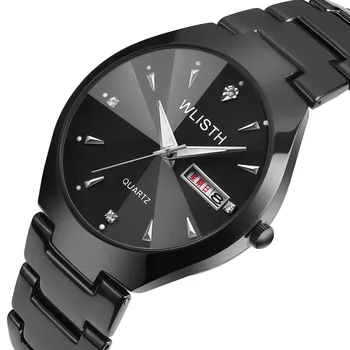 WLISTH Top Brand Men Watch Steel Lovers Rose Women Couple Chinese-English Calendar Quartz Clock Waterproof Watches A3366
WLISTH Top Brand Men Watch Steel Lovers Rose Women Couple Chinese-English Calendar Quartz Clock Waterproof Watches A3366