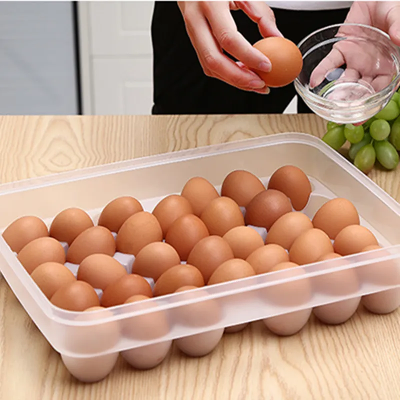 Kitchen Refrigerator Storage Box 34 Grid Egg Crisper Plastic Food Container Case Shelf Holder Drawer Home Organizer
Kitchen Refrigerator Storage Box 34 Grid Egg Crisper Plastic Food Container Case Shelf Holder Drawer Home Organizer